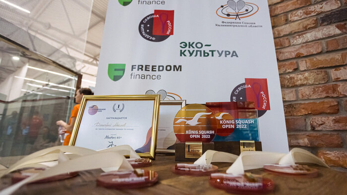 Море сквоша: как прошёл III турнир Königsquash Open 2022 - Новости Калининграда