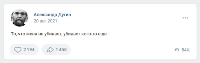 Убийство Дарьи Дугиной в Подмосковье: что уже известно (хронология) - Новости Калининграда | Скриншот со страницы Александра Дугина «Вконтакте»