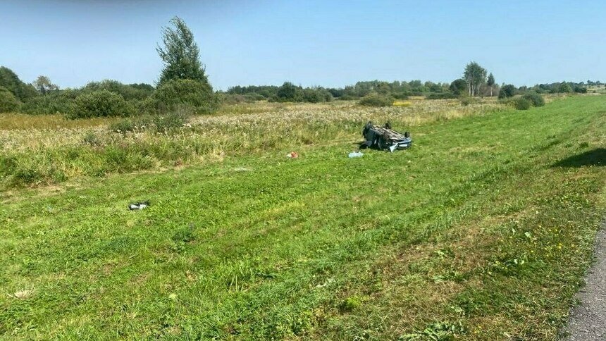 Стали известны подробности смертельного ДТП в Черняховском округе с участием одной легковушки  - Новости Калининграда | Фото: пресс-служба региональной ГИБДД