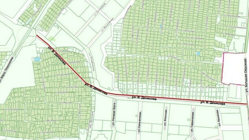 В Калининграде построят улицу за 12 млн рублей - Новости Калининграда | Фото: Схема из проектной документации