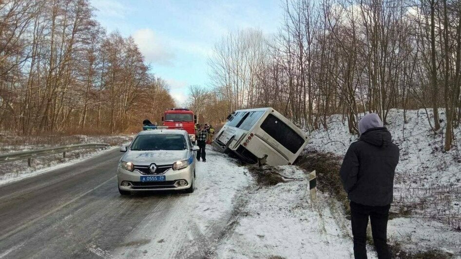 Авария в районе Отрадного | Фото предоставлено правительством области