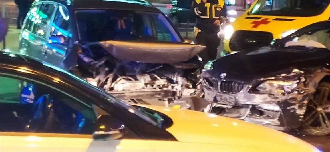 Не справился с управлением и вылетел на встречку: в центре Калининграда произошло ДТП с участием четырёх авто - Новости Калининграда | Фото: Александр Пищик