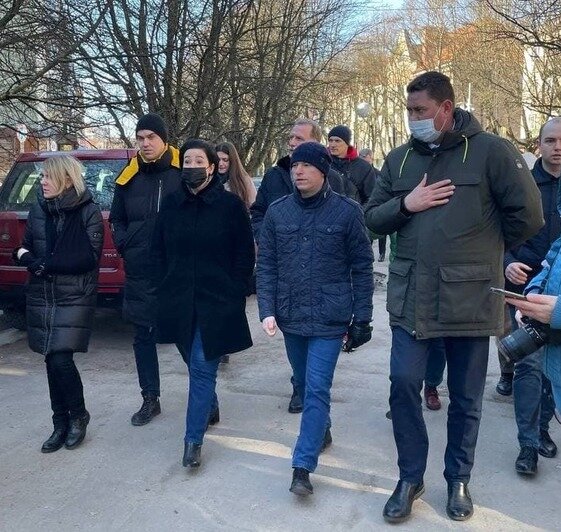 Дорожки не по линейке и «деликатные» фонари: как идёт благоустройство улицы Соммера - Новости Калининграда | Фото: «Клопс»