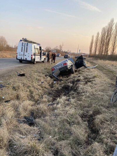 В Зеленоградском районе Audi влетела во внедорожник (фото) - Новости Калининграда | Фото: Очевидец