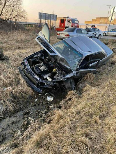 В Зеленоградском районе Audi влетела во внедорожник (фото) - Новости Калининграда | Фото: Очевидец