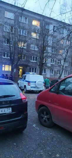 Машины полиции на ул. Звёздной  | Фото: Александр Пищик