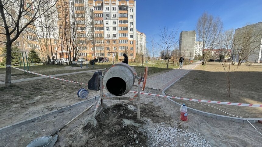 Подрядчики, ремонтирующие дворы в Калининграде, пожаловались на подорожание стройматериалов - Новости Калининграда | Фото: «Клопс»