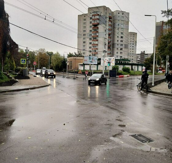 В Калининграде после ремонта открыли перекрёсток Судостроительная — Батальная (фото) - Новости Калининграда | Фото: «Клопс»