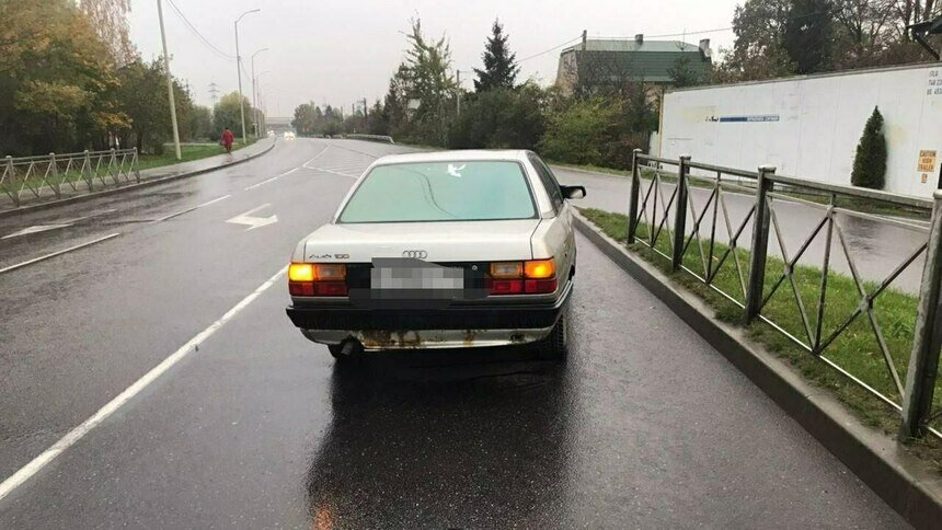 В Калининграде на Горького водитель Audi сбил ребёнка  - Новости Калининграда | Фото: пресс-служба региональной ГИБДД