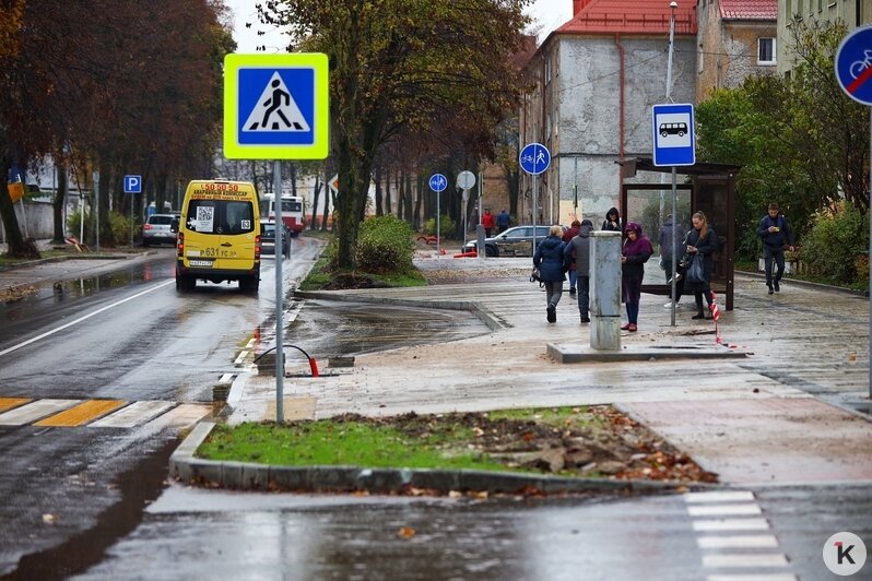 В Калининграде автобусы вернулись на отремонтированные Павлика Морозова и Судостроительную (фоторепортаж) - Новости Калининграда | Фото: Александр Подгорчук / «Клопс»