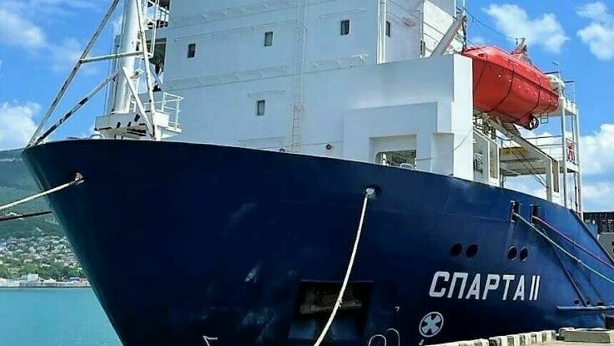 В Балтийск прибыл сухогруз «Спарта II», который будет обслуживать линию «Калининград — Санкт-Петербург» - Новости Калининграда | Фото: пресс-служба ООО«Оборонлогистика»