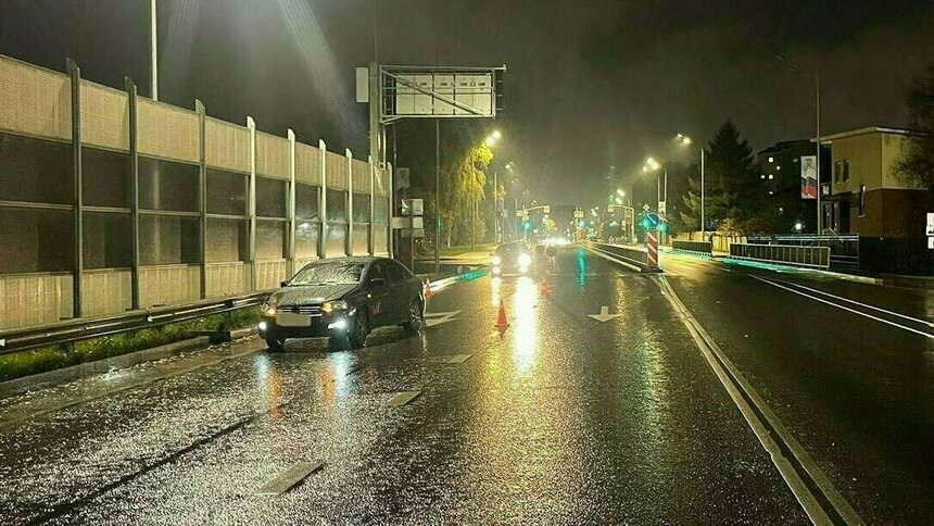 Место аварии | Фото: ГИБДД по Калининградской области