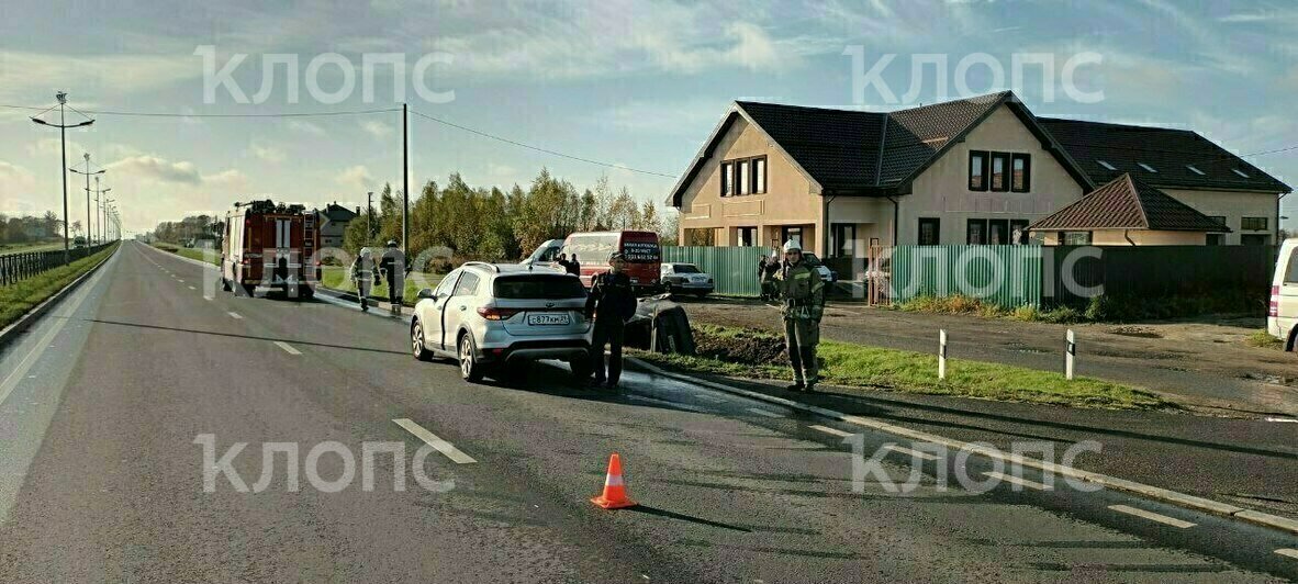 Место ДТП | Фото: очевидец