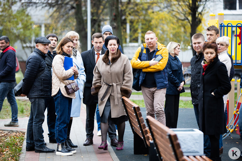 Дятлова не нашла недостатков в недавнем ремонте калининградских дворов (фоторепортаж) - Новости Калининграда | Фото: Александр Подгорчук / «Клопс»