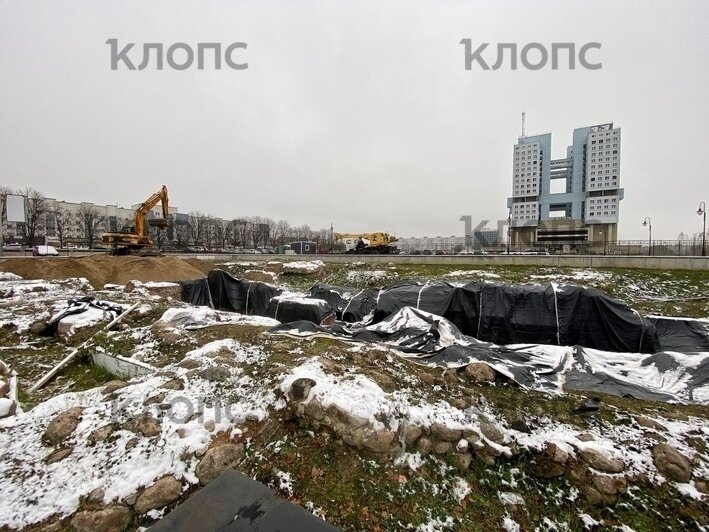 В Калининграде начали закапывать руины Королевского замка (фото) - Новости Калининграда | Фото: Александр Подгорчук / «Клопс»