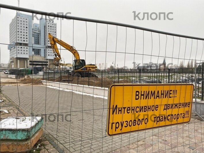 В Калининграде начали закапывать руины Королевского замка (фото) - Новости Калининграда | Фото: Александр Подгорчук / «Клопс»