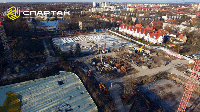 Гендиректор стадиона «Спартак»: Наращиваем темпы строительства - Новости Калининграда