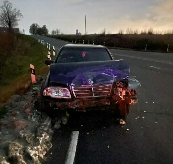 Водитель погиб, 6-летний ребёнок получил травмы: под Гурьевском две легковушки столкнулись на перекрёстке - Новости Калининграда | Фото: пресс-служба регионального УМВД