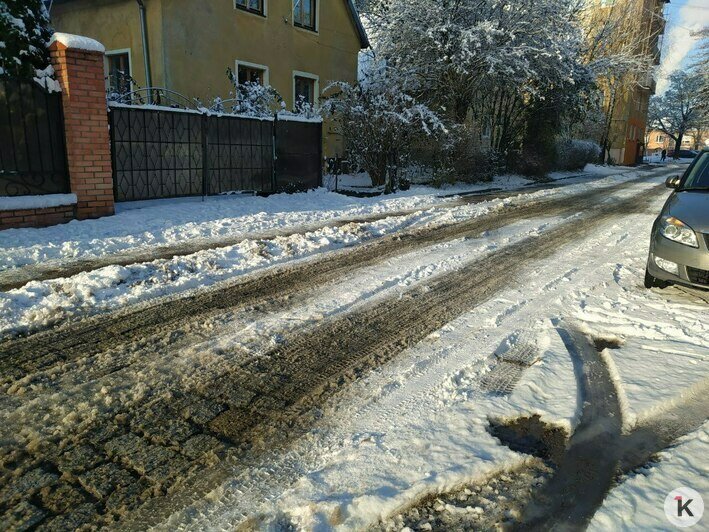 От жирной «двойки» до твёрдой «пятёрки»: калининградцы составили список заснеженных и чистых дорог  - Новости Калининграда | Фото читателя