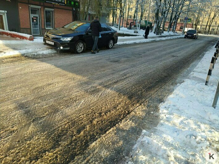 От жирной «двойки» до твёрдой «пятёрки»: калининградцы составили список заснеженных и чистых дорог  - Новости Калининграда | Фото читателя