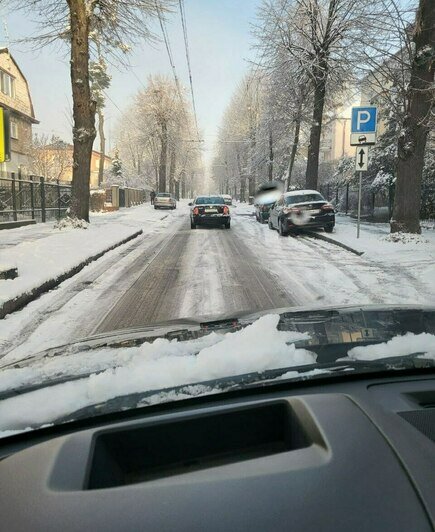 От жирной «двойки» до твёрдой «пятёрки»: калининградцы составили список заснеженных и чистых дорог  - Новости Калининграда | Фото читателя