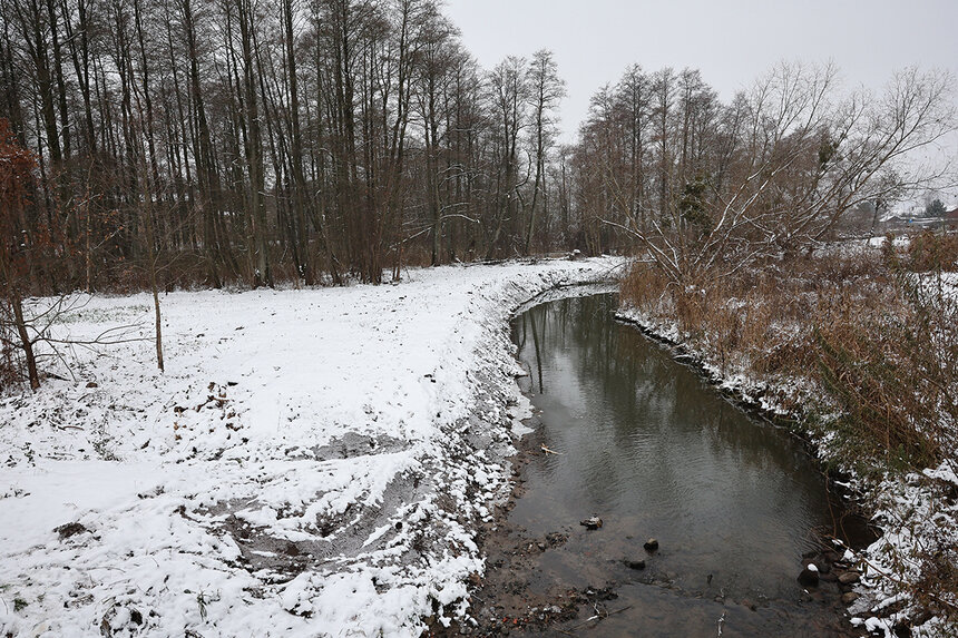 В Полесском районе расчистили русло реки Каменки (фото) - Новости Калининграда | Фото: пресс-служба правительства Калининградской области