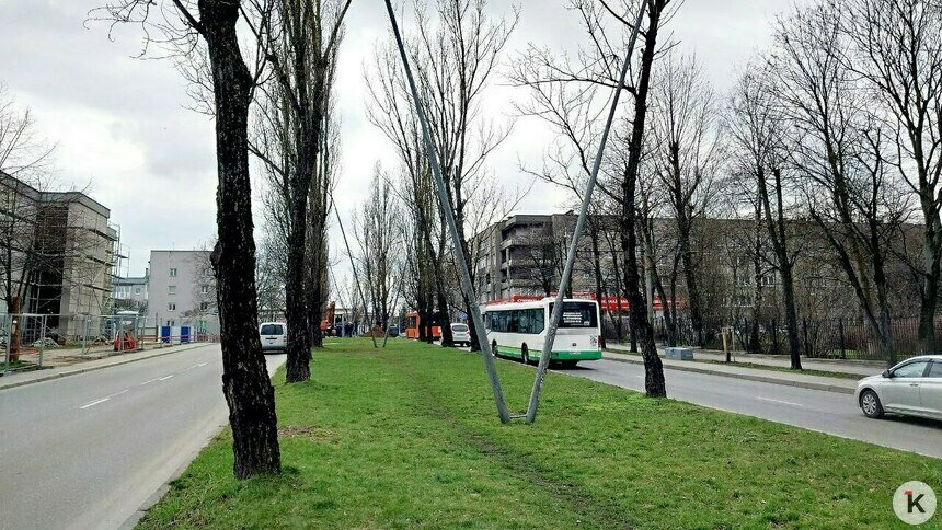 В Калининграде на подъезде к площади Калинина изменили схему движения - Новости Калининграда | Фото: читатель «Клопс»
