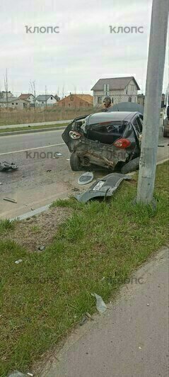 Место ДТП | Фото: очевидец