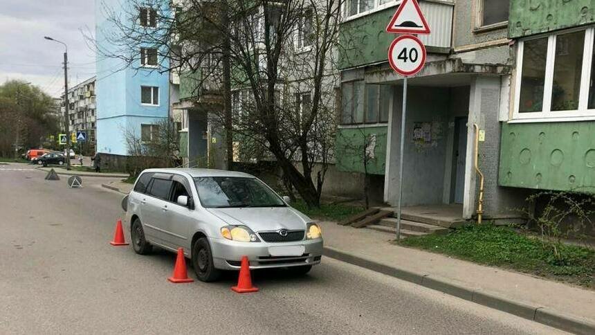  «Внезапно вышла на дорогу»: в Калининграде под колёса авто попала 17-летняя девушка - Новости Калининграда | Фото: пресс-служба региональной ГИБДД