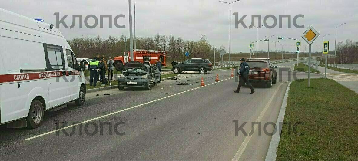 Место ДТП | Фото: очевидец