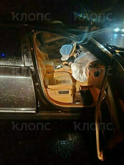 В Калининграде водитель Porsche потерял управление и врезался в ограждение моста (фото) - Новости Калининграда | Фото: Очевидец