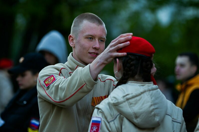 Как в Калининграде прошла первая репетиция парада Победы (фоторепортаж) - Новости Калининграда | Фото: Александр Подгорчук / «Клопс»