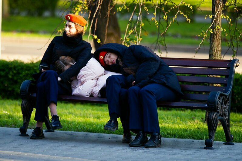 Как в Калининграде прошла первая репетиция парада Победы (фоторепортаж) - Новости Калининграда | Фото: Александр Подгорчук / «Клопс»