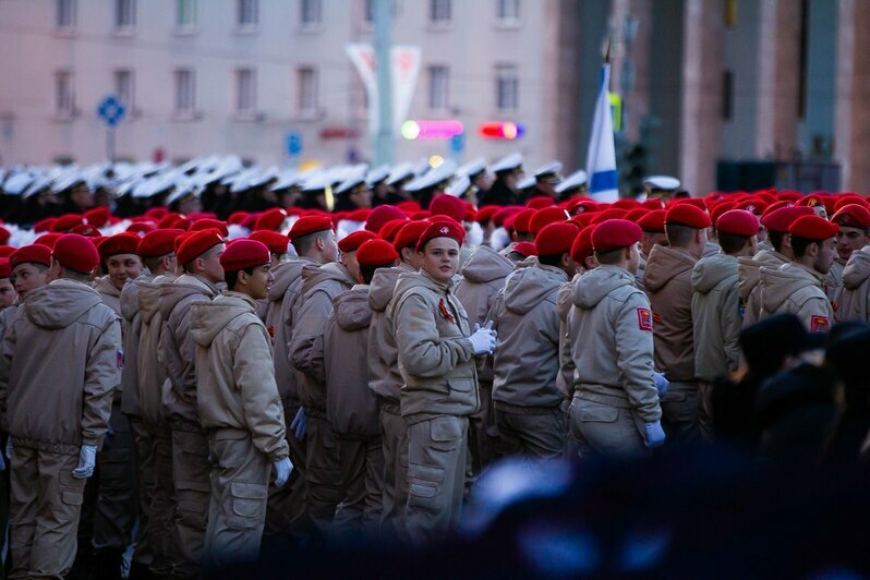 Как в Калининграде прошла первая репетиция парада Победы (фоторепортаж) - Новости Калининграда | Фото: Александр Подгорчук / «Клопс»