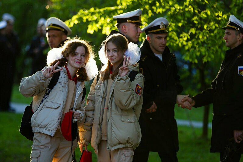 Как в Калининграде прошла первая репетиция парада Победы (фоторепортаж) - Новости Калининграда | Фото: Александр Подгорчук / «Клопс»