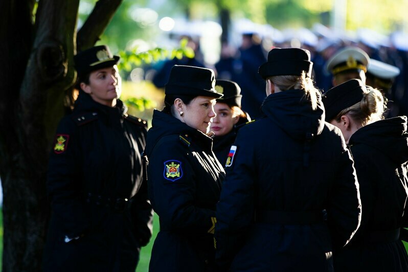 Как в Калининграде прошла первая репетиция парада Победы (фоторепортаж) - Новости Калининграда | Фото: Александр Подгорчук / «Клопс»