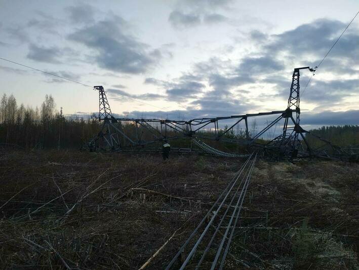 В Ленинградской области подорвали опору ЛЭП — губернатор Дрозденко - Новости Калининграда | Фото: телеграм-канала Александра Дрозденко