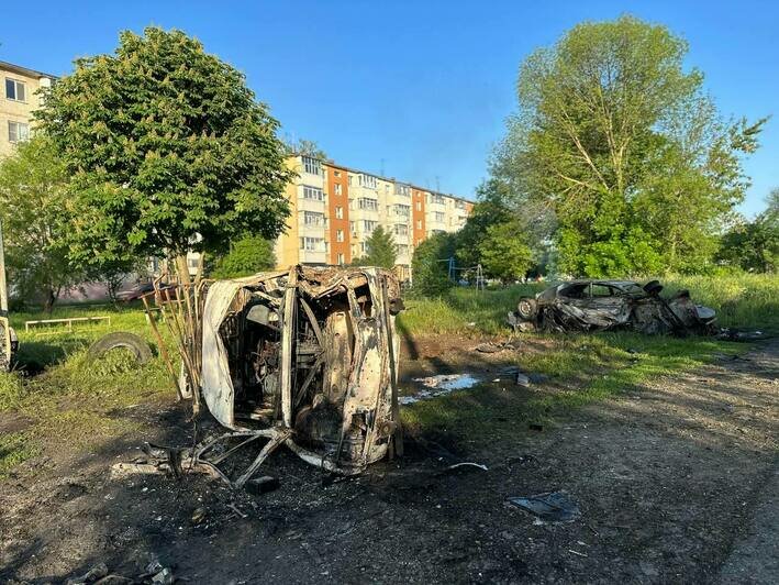 Пострадали четыре человека: Шебекино в Белгородской области ночью подвергся массированному обстрелу ВСУ  - Новости Калининграда | Фото: Телеграм-канал губернатора Белгородской области