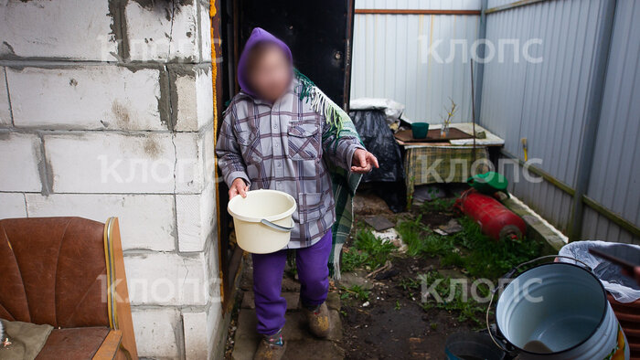 Женщина, у которой жила Наталья, уверяет, что ничего не знала | Фото: Александр Подгорчук / «Клопс» 