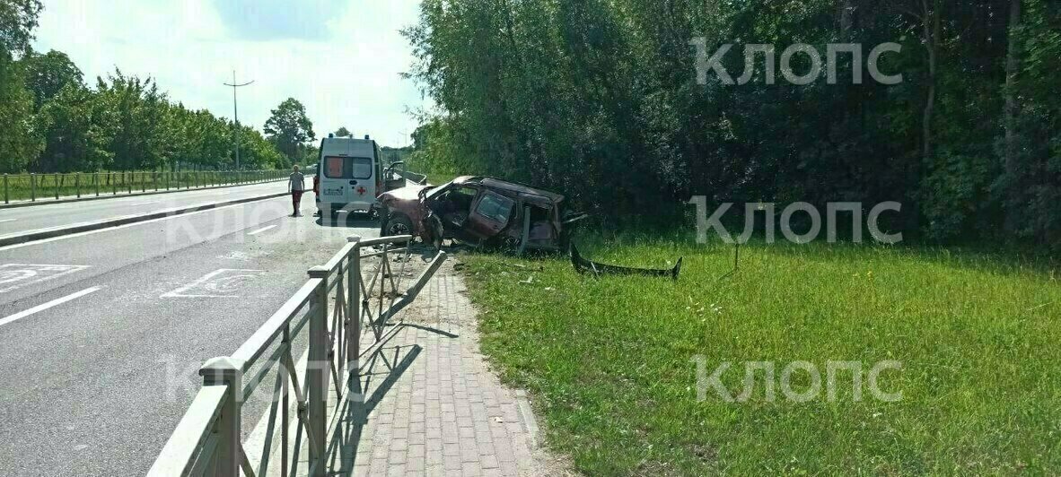 Место ДТП | Фото: очевидец