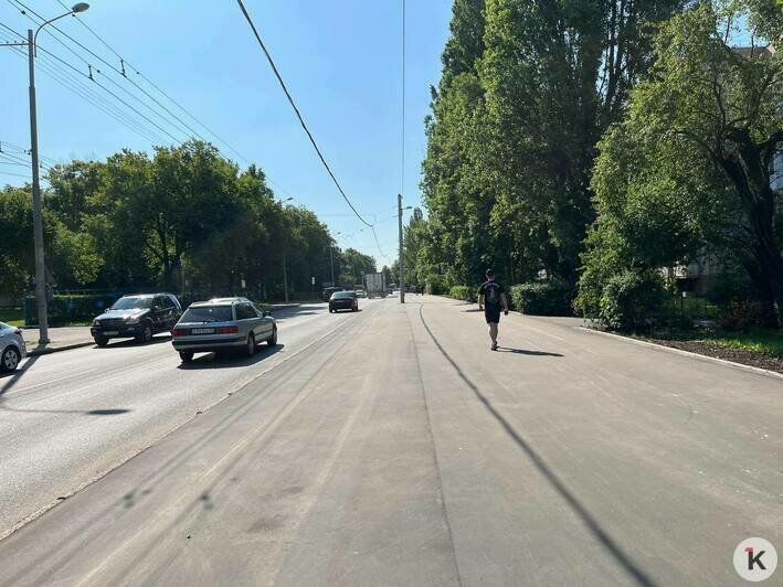 На Дзержинского обновили тротуар: парковки больше не будет (фото) - Новости Калининграда | Фото: «Клопс»