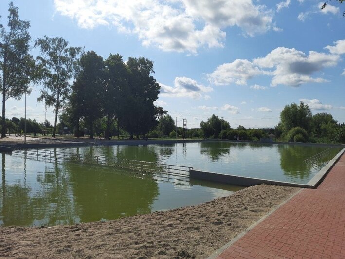 В Славске закончили реконструкцию открытого бассейна с минеральной водой (фото) - Новости Калининграда | Фото: пресс-служба администрации Славского муниципального округа