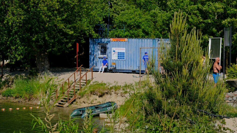 Один случай гибели: с начала сезона в Калининграде на городских пляжах спасли 12 человек   - Новости Калининграда | Фото: пресс-служба администрации Калининграда