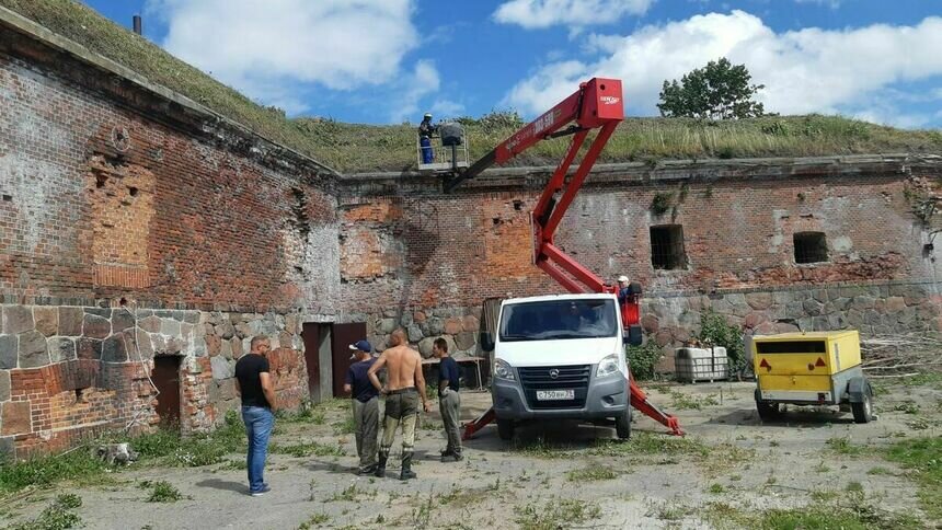 Из «заброшки» — в выставочное пространство: в Калининграде начали приводить в порядок бастион «Литва» (фото) - Новости Калининграда | Фото: Музей Мирового океана