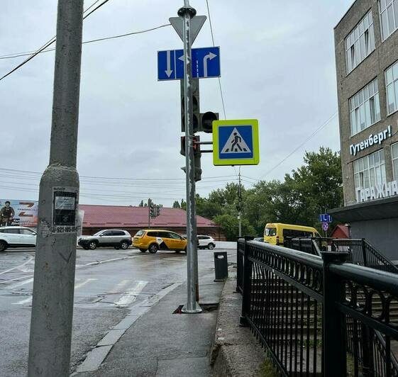 В центре Калининграда светофоры прячутся и светят вразнобой - Новости Калининграда | Фото: «Клопс»