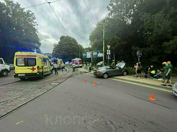 Место ДТП | Фото: очевидец