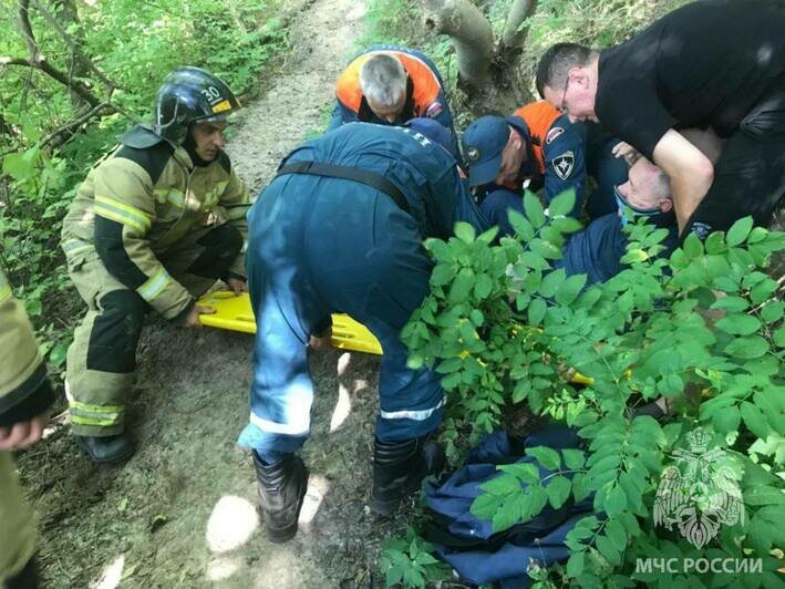 В районе Бальги упал с обрыва 58-летний мужчина — МЧС    - Новости Калининграда | Фото: пресс-служба МЧС региона