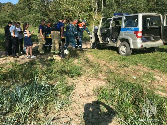 В районе Бальги упал с обрыва 58-летний мужчина — МЧС    - Новости Калининграда | Фото: пресс-служба МЧС региона