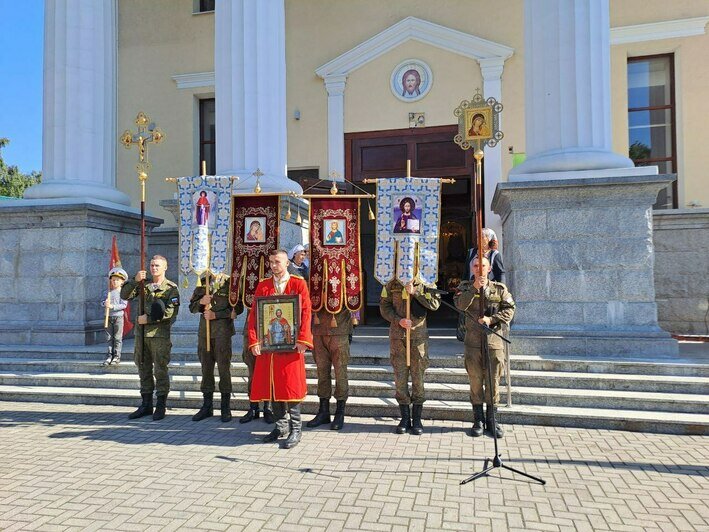 Купол ожидается: в Балтийске закончили благоустройство парка у собора Александра Невского (фото) - Новости Калининграда | Фото: пресс-служба администрации Балтийского городского округа