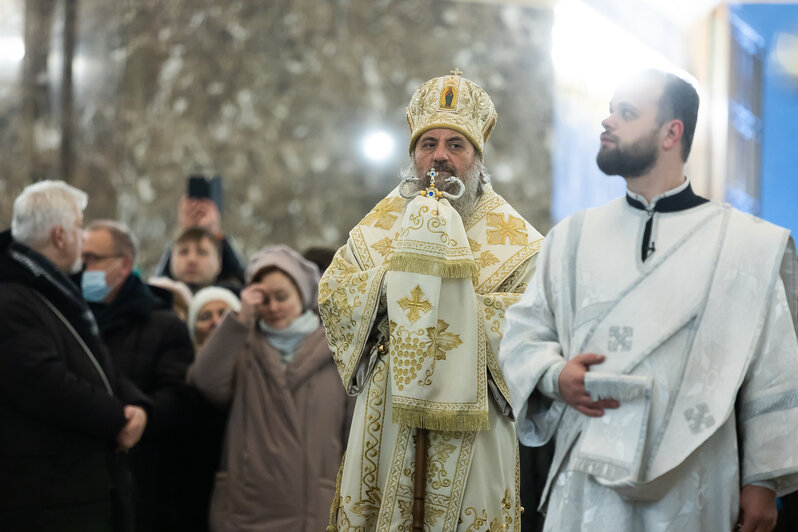 В Кафедральном соборе прошла рождественская церковная служба (фоторепортаж) - Новости Калининграда | Фото: Александр Подгорчук / «Клопс»